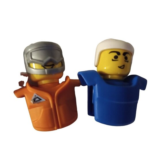 LEGO Mini Sports Figures Set Helmets Accessories Vintage 2004  4.5" Mcdonalds - Picture 4 of 9